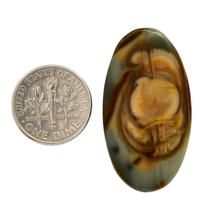 Imperial Jasper 19.7x36.25x4.5 mm Oval Shape Polished Gemstone LS97-05907