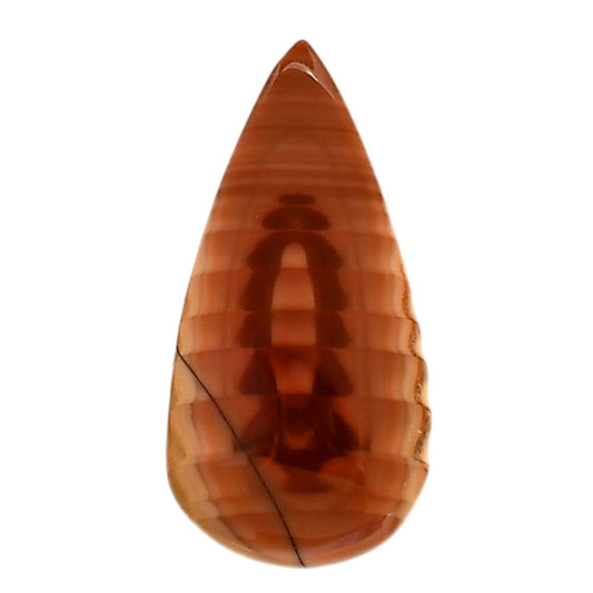 Imperial Jasper 17.2x34.2x5 mm Pear Shape Polished Gemstone LS97-05910