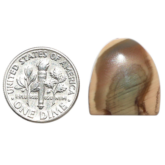 Imperial Jasper 16.9x18.2x4.8 mm Fancy Shape Polished Gemstone LS97-08250