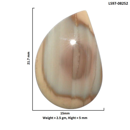 Imperial Jasper 15x21.7x5 mm Fancy Shape Polished Gemstone LS97-08252