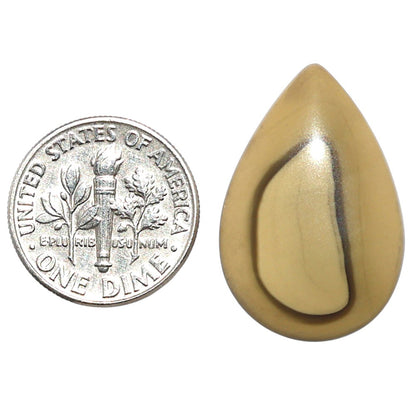 Imperial Jasper 17.3x26x5 mm Pear Shape Polished Gemstone LS97-08262