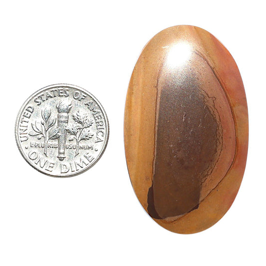 Imperial Jasper 23.8x39.65x4.5 mm Oval Shape Polished Gemstone LS97-08274