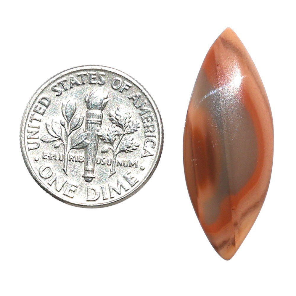 Imperial Jasper 11.2x28.9x4.6 mm Marquise Shape Polished Gemstone LS97-08275