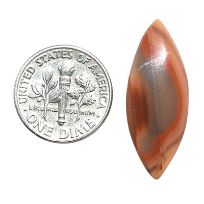 Imperial Jasper 11.2x28.9x4.6 mm Marquise Shape Polished Gemstone LS97-08275