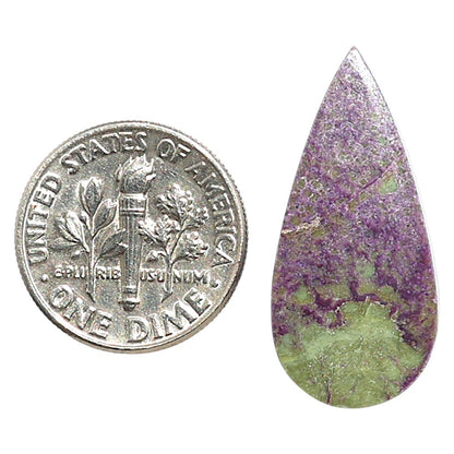 Natural Purpurite 12.8x27.3x4 mm Pear Shape Polished Gemstone LS99-010001