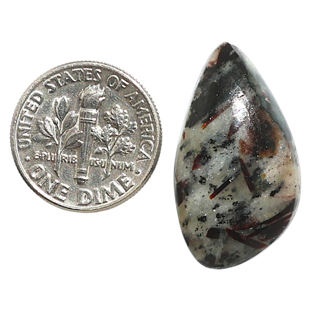 Natural Astrophyllite 15x26.55x5 mm Fancy Shape Polished Gemstone LS99-010018