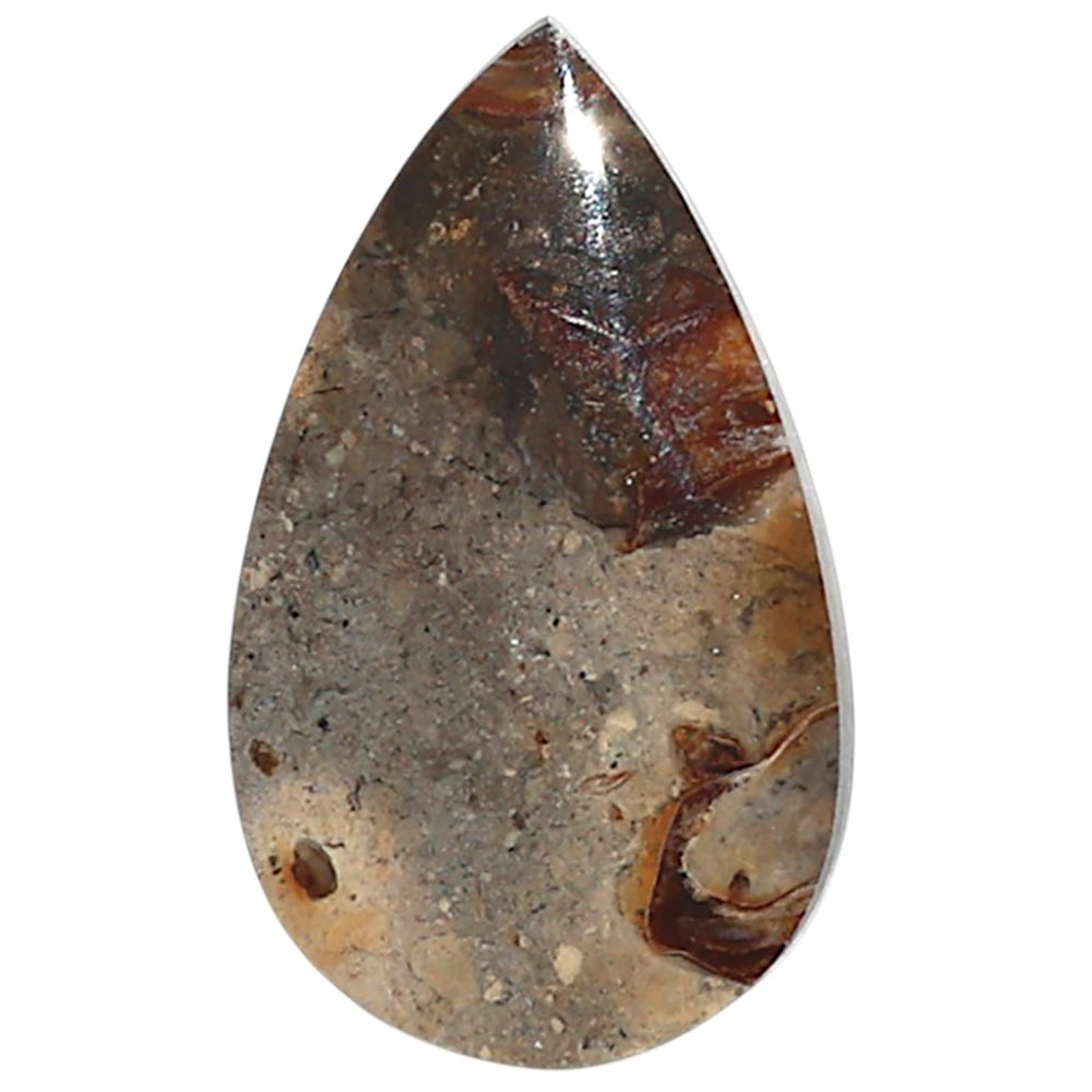 Natural Rock Calcy 16.7x28.2x4 mm Pear Shape Polished Gemstone LS99-010046