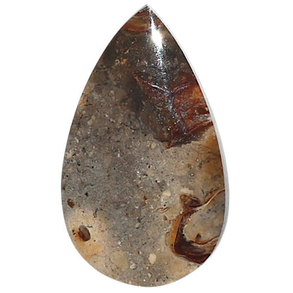 Natural Rock Calcy 16.7x28.2x4 mm Pear Shape Polished Gemstone LS99-010046