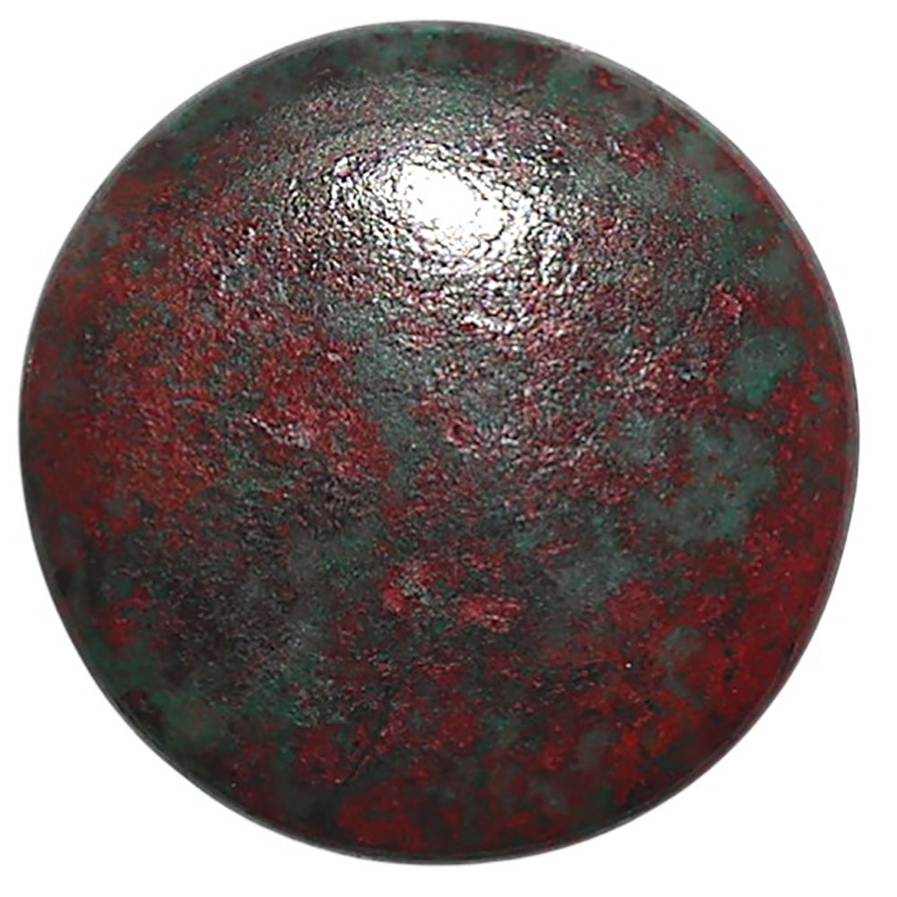 Natural Sonora Sunrise - Cuprite Blood 23.4x23.4x4.5 mm Round Shape Polished Gemstone LS99-010053