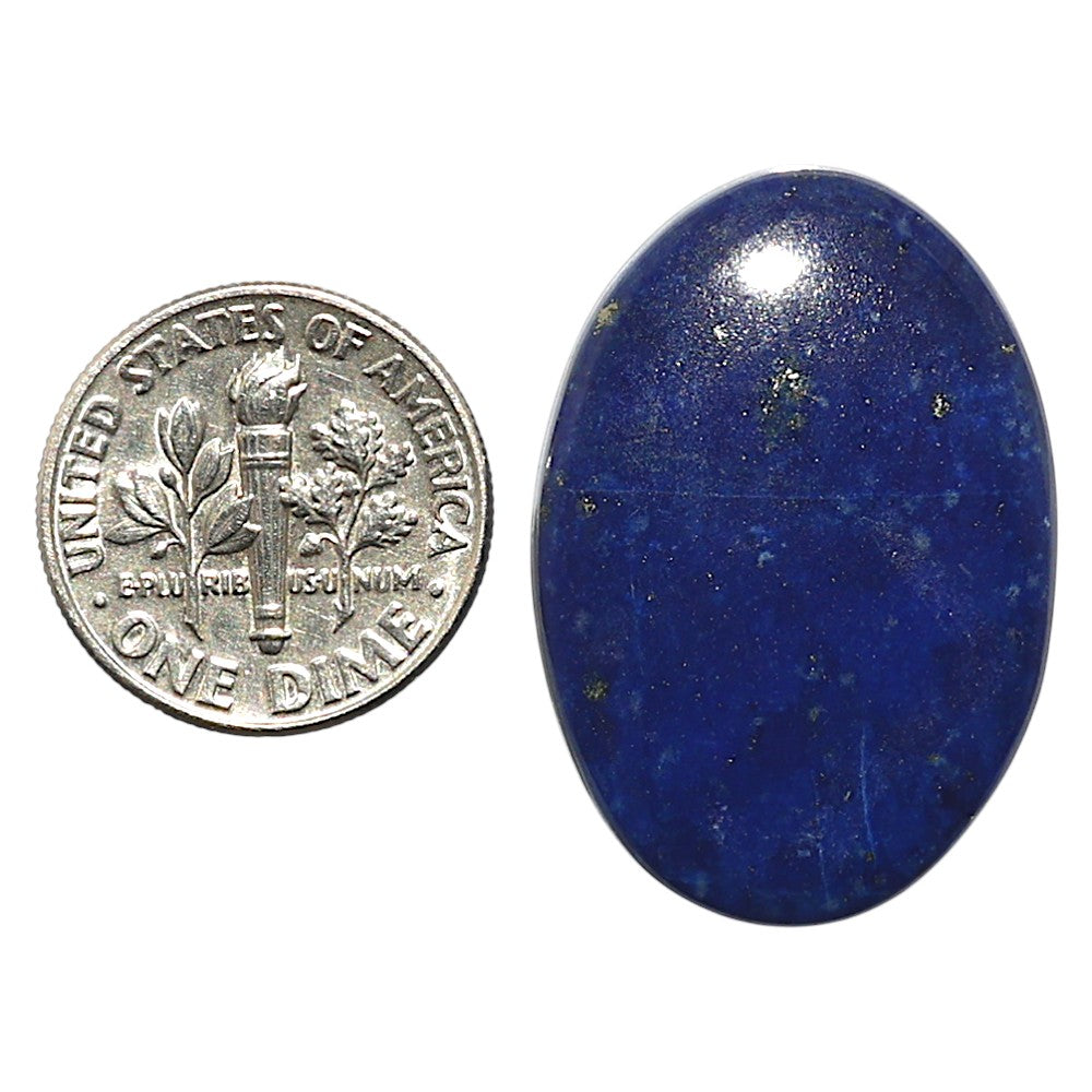 Natural Lapis Lazuli 20.6x29.75x5 mm Oval Shape Polished Gemstone LS99-010275