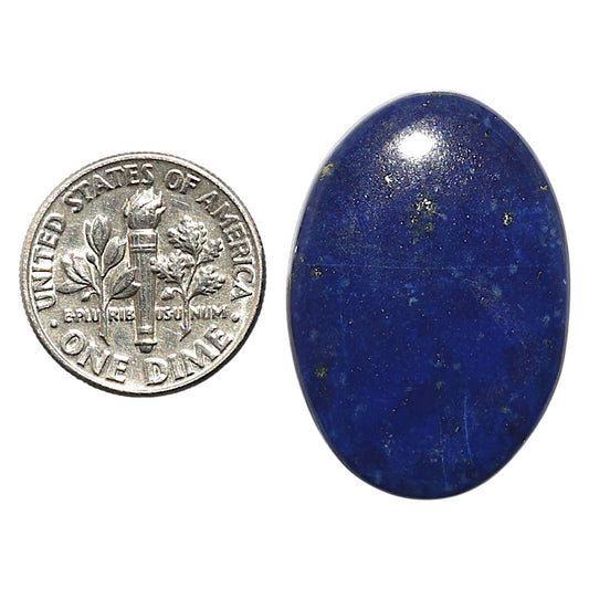 Natural Lapis Lazuli 20.6x29.75x5 mm Oval Shape Polished Gemstone LS99-010275