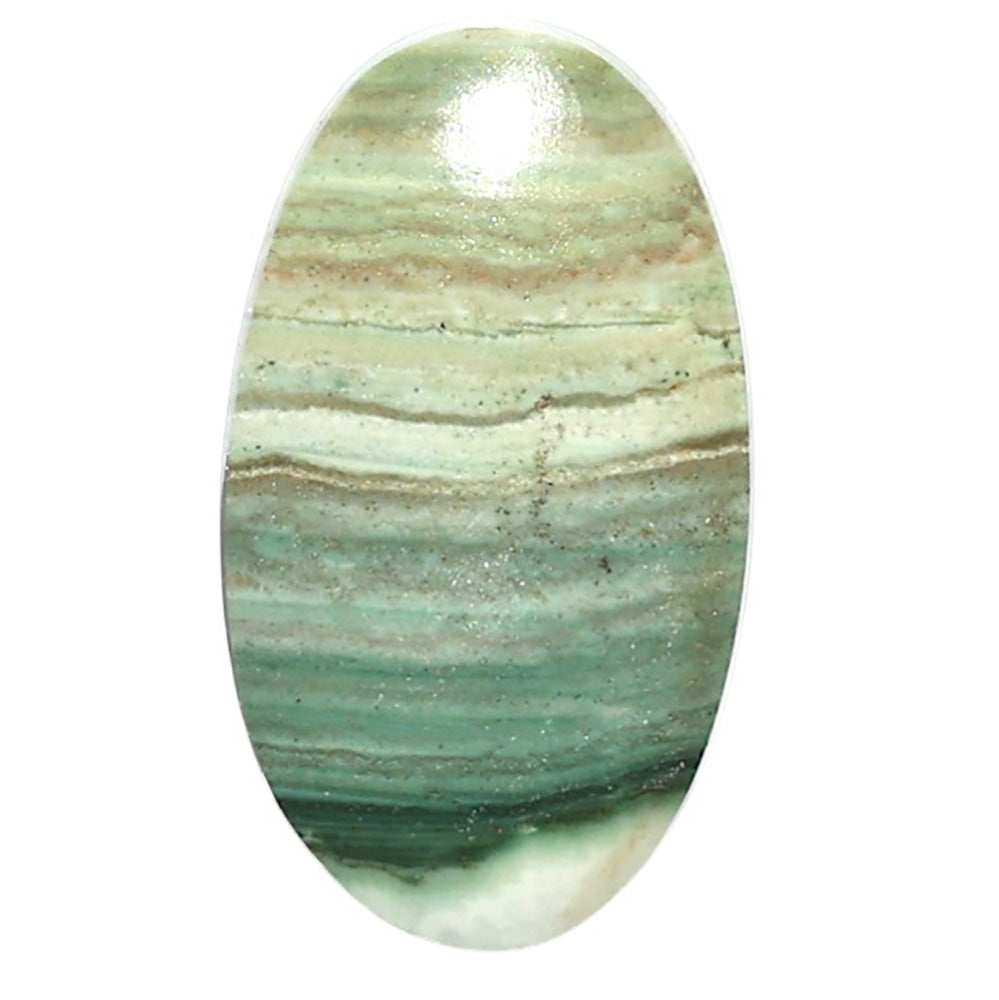 Natural Saturn Chalcedony 15.5x26.85x4.5 mm Oval Shape Polished Gemstone LS99-010284