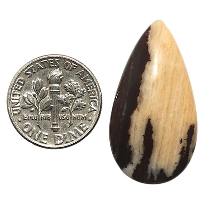 Natural Outback Jasper 16.5x30.9x6 mm Pear Shape Polished Gemstone LS99-010287