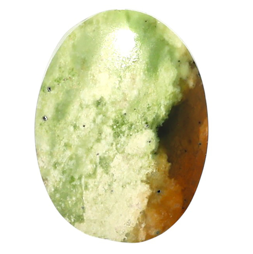Natural Chrome Chalcedony 17x22.65x5 mm Oval Shape Polished Gemstone LS99-010288