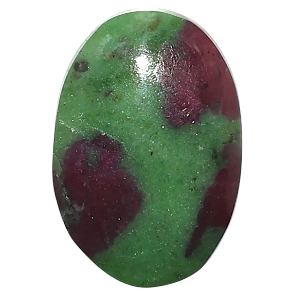 Natural Ruby-Zoisite 15x21.8x4 mm Oval Shape Polished Gemstone LS99-010298