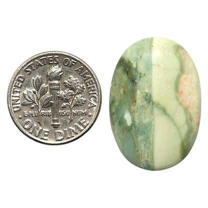 Natural Saturn Chalcedony 17.3x25.15x5 mm Oval Shape Polished Gemstone LS99-010302