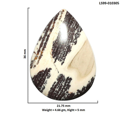 Natural Outback Jasper 21.75x36x5 mm Pear Shape Polished Gemstone LS99-010305