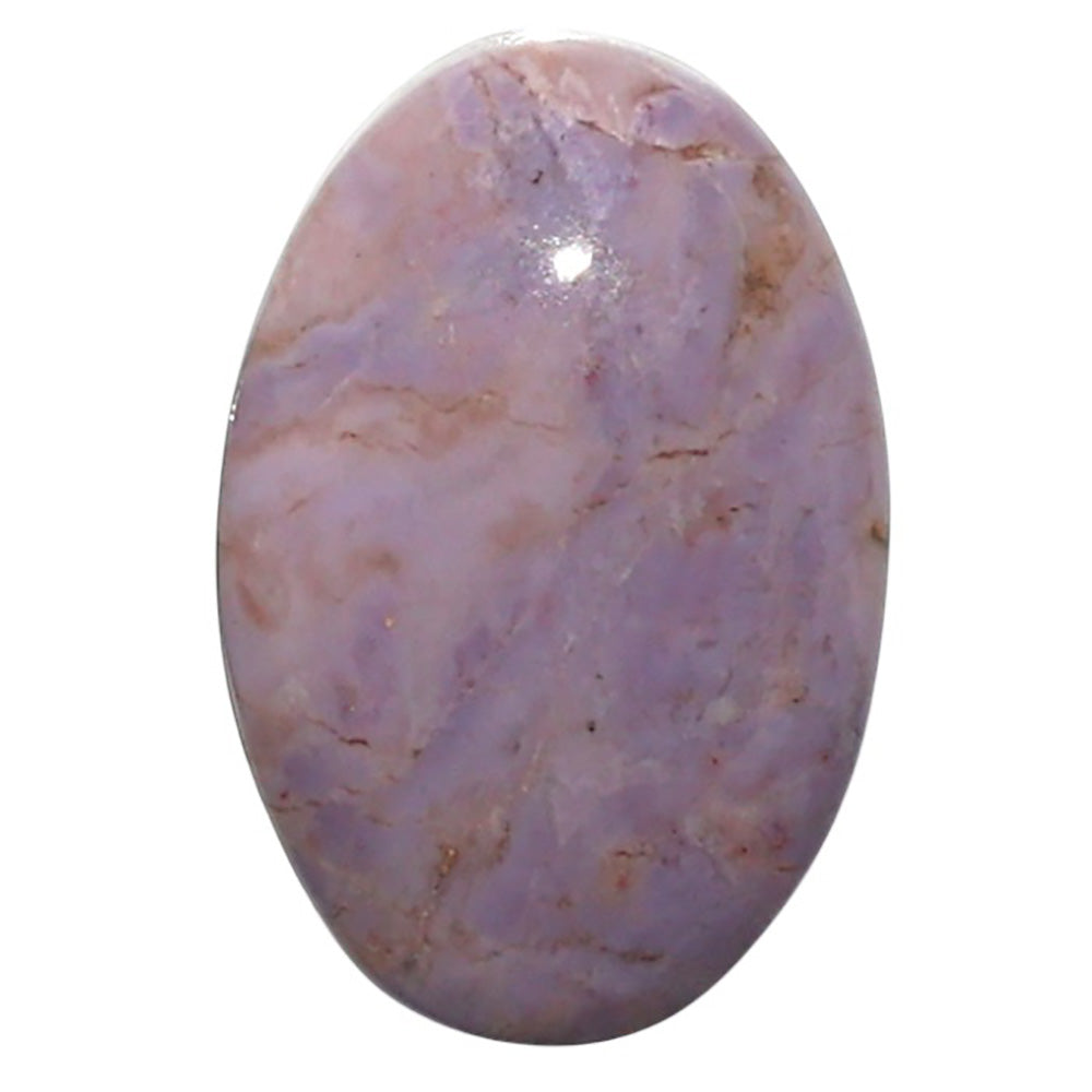 Natural Lavender Jade 16.1x24.45x6 mm Oval Shape Polished Gemstone LS99-010306