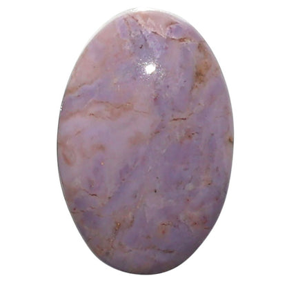 Natural Lavender Jade 16.1x24.45x6 mm Oval Shape Polished Gemstone LS99-010306