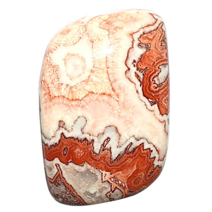 Natural Rosetta Picture Jasper 14.5x35.6x5.5 mm Fancy Shape Polished Gemstone LS99-010328