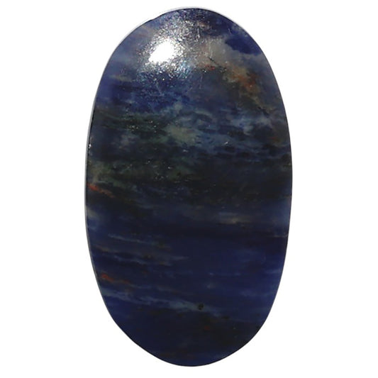 Natural Sodalite 15x25.6x4 mm Oval Shape Polished Gemstone LS99-010334