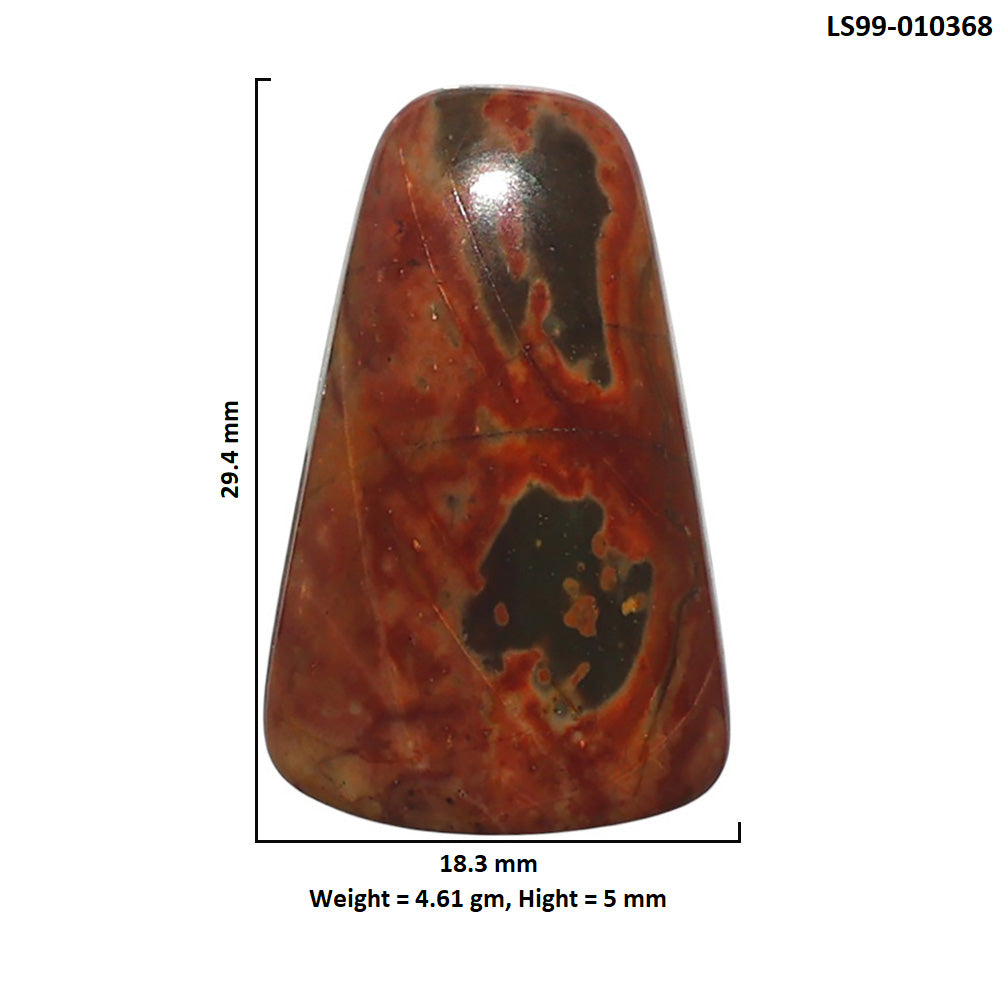 Natural Cherry Creek 18.3x29.4x5 mm Fancy Shape Polished Gemstone LS99-010368