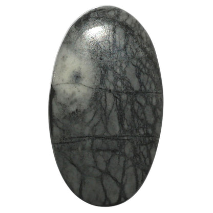 Natural Picasso Jasper 17.5x30.65x4.5 mm Oval Shape Polished Gemstone LS99-010372