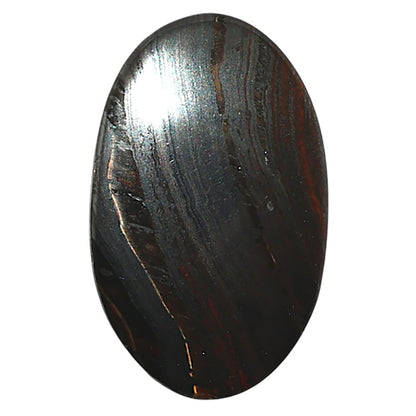 Natural Iron Tiger Eye 16.2x26.2x3.5 mm Oval Shape Polished Gemstone LS99-010377