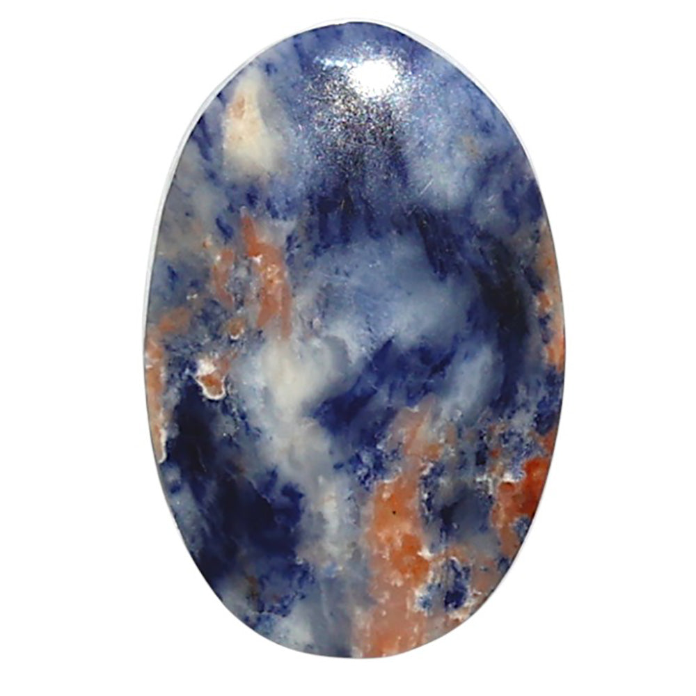 Natural Sodalite 15.5x23.15x5 mm Oval Shape Polished Gemstone LS99-010390