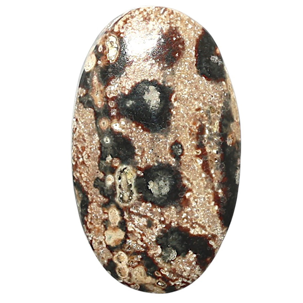 Natural Viper Skin Jasper 17.3x29.2x5 mm Oval Shape Polished Gemstone LS99-010399