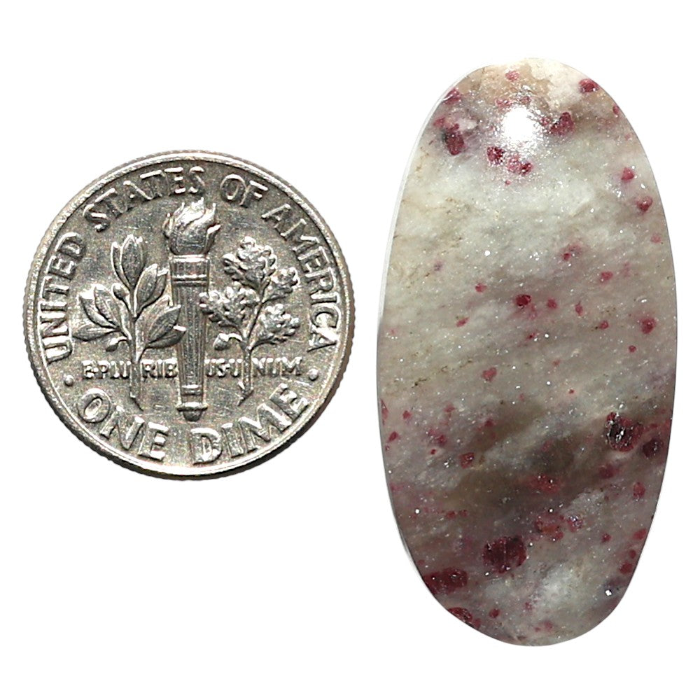 Natural Pink Tourmaline in Quartz 16.2x31.7x5.5 mm Oval Shape Polished Gemstone LS99-010413