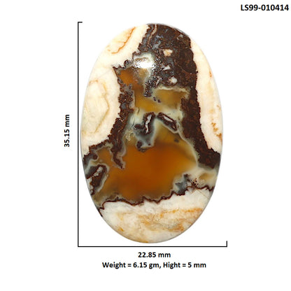 Natural Candy Opal 22.85x35.15x5 mm Oval Shape Polished Gemstone LS99-010414