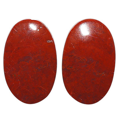 Natural Red Moss Agate 14.3x22.6x4 mm Oval Shape Polished Gemstone LS99-010454