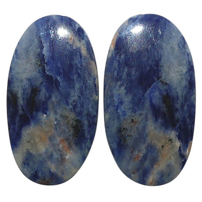 Natural Sodalite 14.2x26.1x4 mm Oval Shape Polished Gemstone LS99-010473