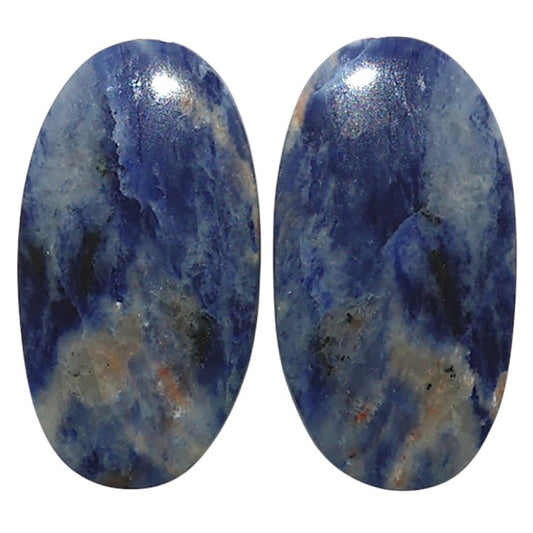 Natural Sodalite 14.2x26.1x4 mm Oval Shape Polished Gemstone LS99-010473