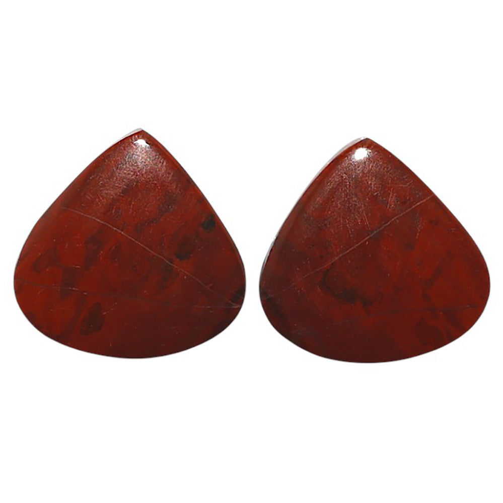 Natural Blood Stone 19.5x19.5x4 mm Heart Shape Polished Gemstone LS99-010477