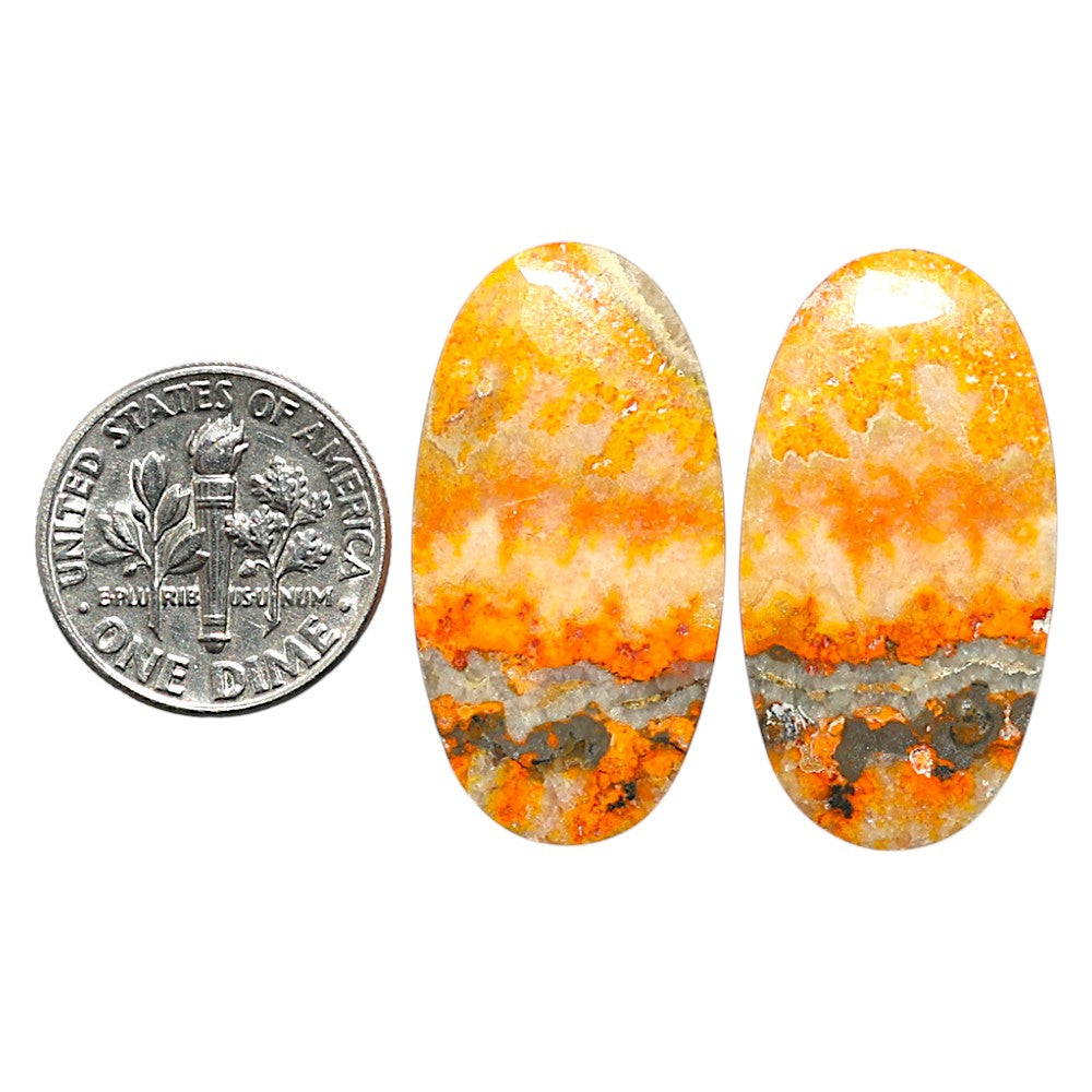 Natural Indonesian Bumble Bee 16x30x3.7 mm Oval Shape Polished Gemstone LS99-010494