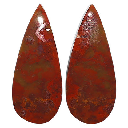 Natural Rare Cady Mountain Agate 10.7x25x4.5 mm Pear Shape Polished Gemstone LS99-010498