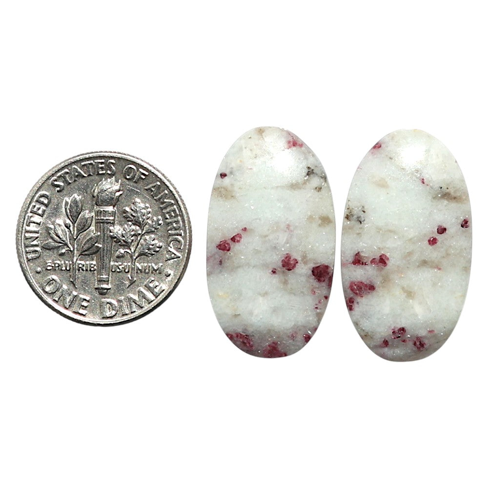 Natural Pink Tourmaline in Quartz 13.1x23.4x4.5 mm Oval Shape Polished Gemstone LS99-010509