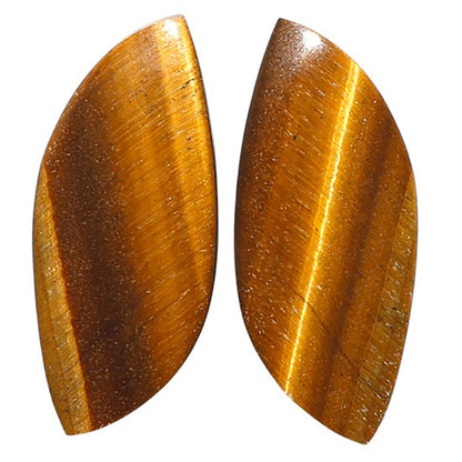 Natural Tiger Eye 13x30.2x2.5 mm Fancy Shape Polished Gemstone LS99-010510