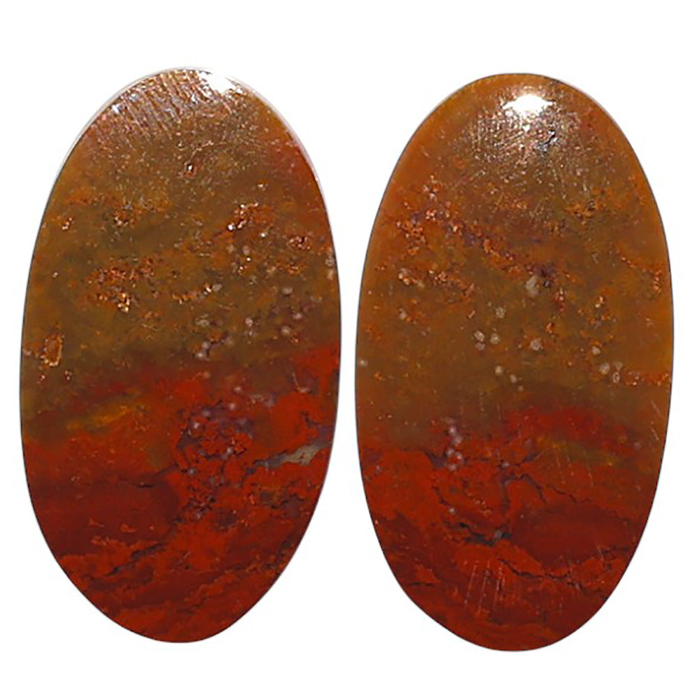 Natural Rare Cady Mountain Agate 14x25.2x3 mm Oval Shape Polished Gemstone LS99-010514