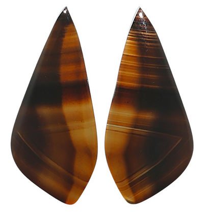 Natural Montana Agate 13.8x30.4x4 mm Fancy Shape Polished Gemstone LS99-010527