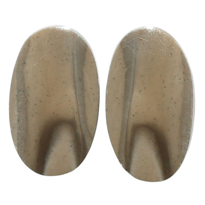 Natural Flint Stone 12.5x21x3.5 mm Oval Shape Polished Gemstone LS99-010528