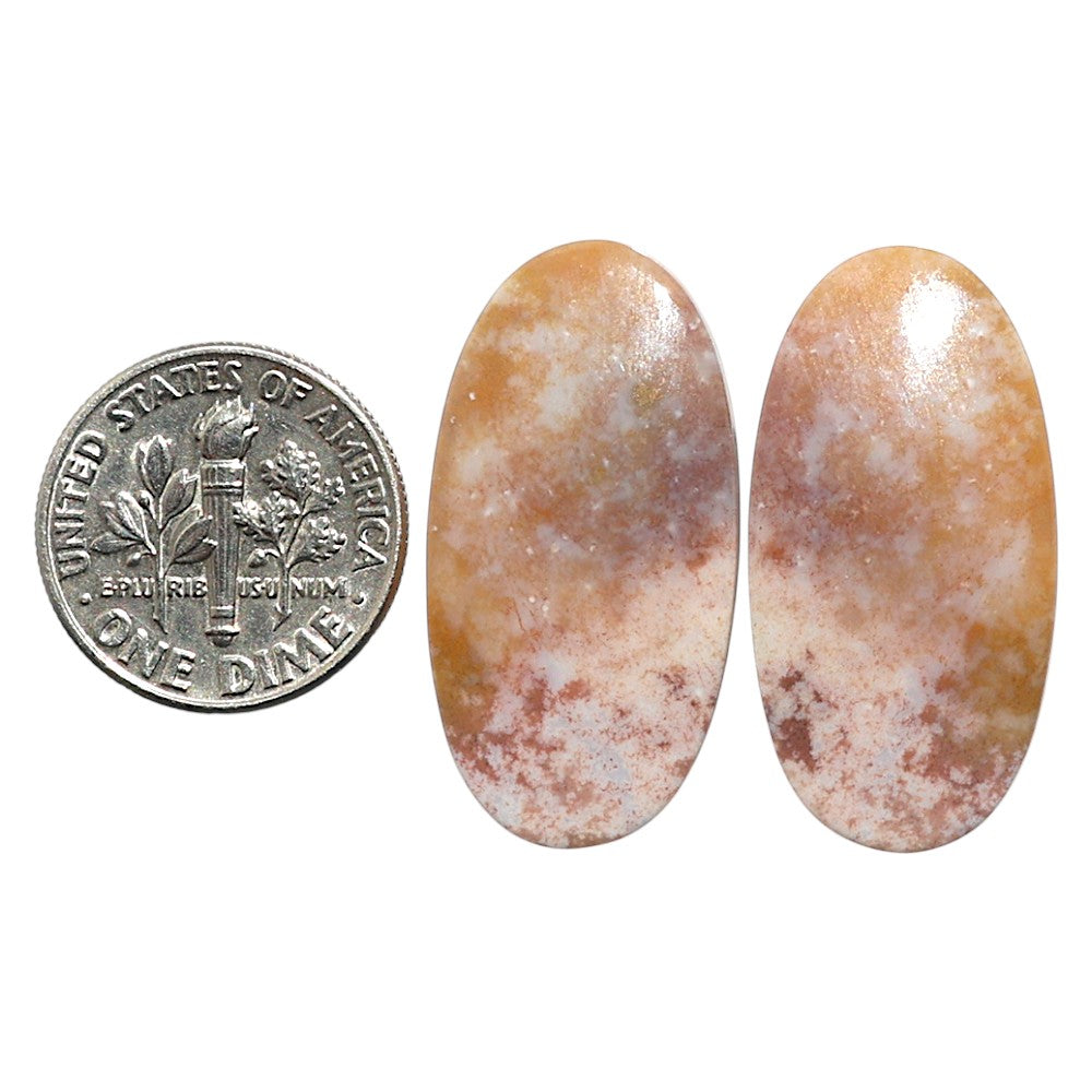 Natural Rare Cady Mountain Agate 15x29x4 mm Oval Shape Polished Gemstone LS99-010552