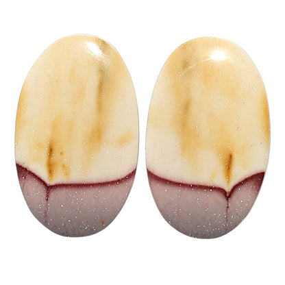 Natural Red Mookaite 15.8x25.8x4 mm Oval Shape Polished Gemstone LS99-010569