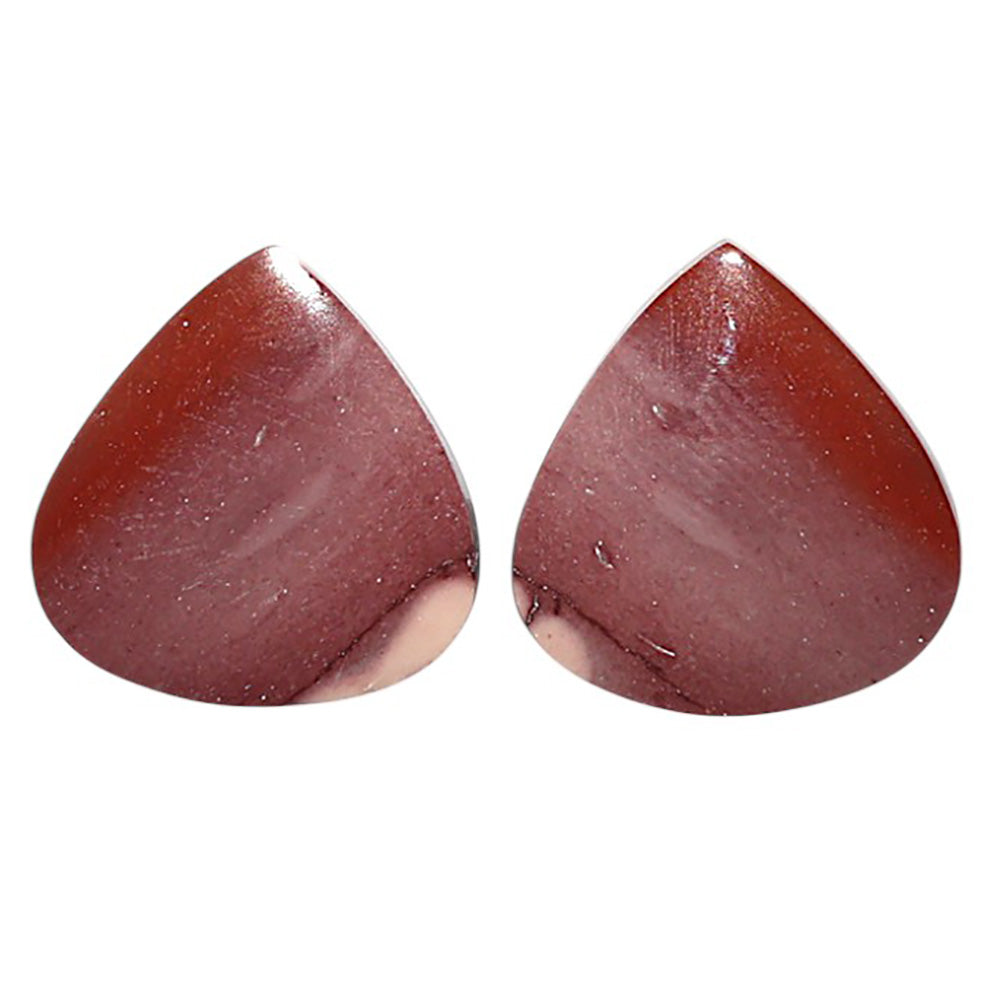 Natural Red Mookaite 19x20x4 mm Heart Shape Polished Gemstone LS99-010574
