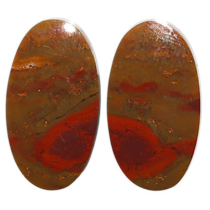 Natural Rare Cady Mountain Agate 14.3x25.8x4.5 mm Oval Shape Polished Gemstone LS99-010578