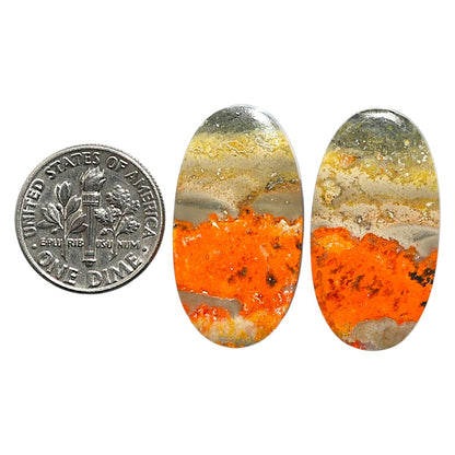 Natural Indonesian Bumble Bee 15x28.65x4 mm Oval Shape Polished Gemstone LS99-010593