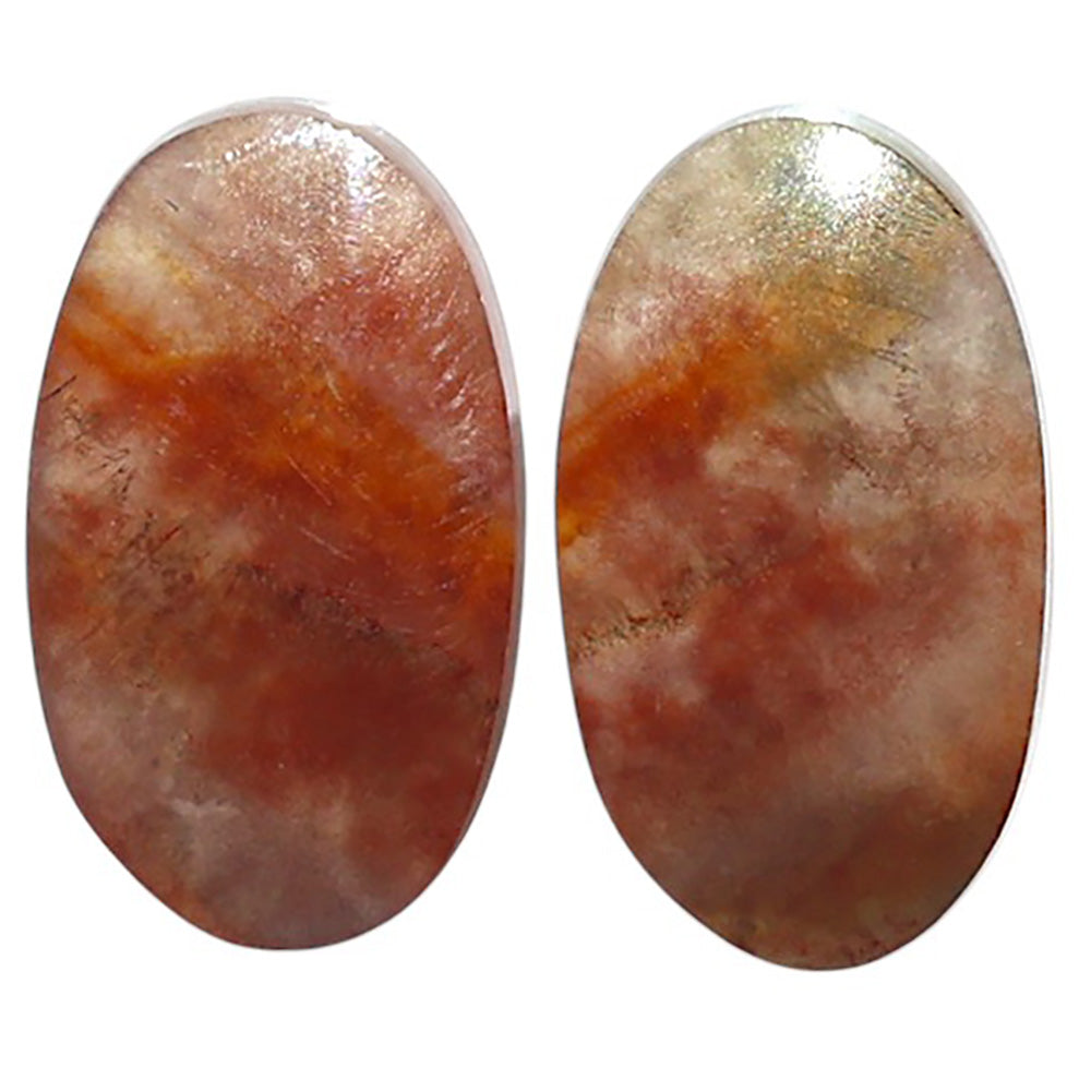 Natural Texas Moss Agate 13.2x22.7x4 mm Oval Shape Polished Gemstone LS99-010617