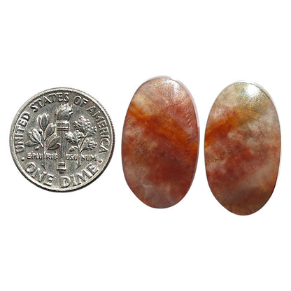 Natural Texas Moss Agate 13.2x22.7x4 mm Oval Shape Polished Gemstone LS99-010617